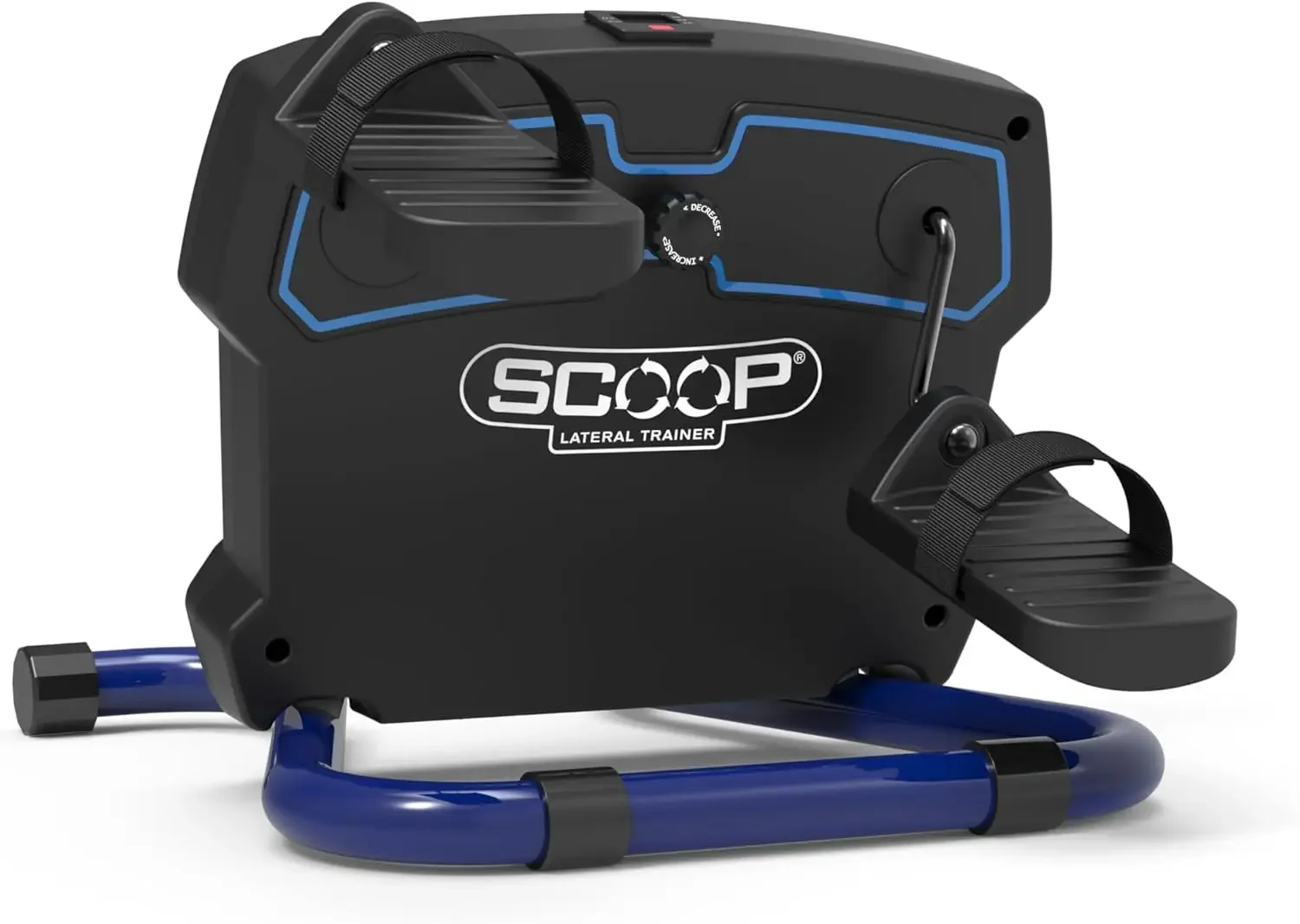 SCOOP Lateral Trainer Compact, Lightweight, Under Desk Lateral Motion Exerciser at Home Fitness for Knees, HIPS and Lower Back.