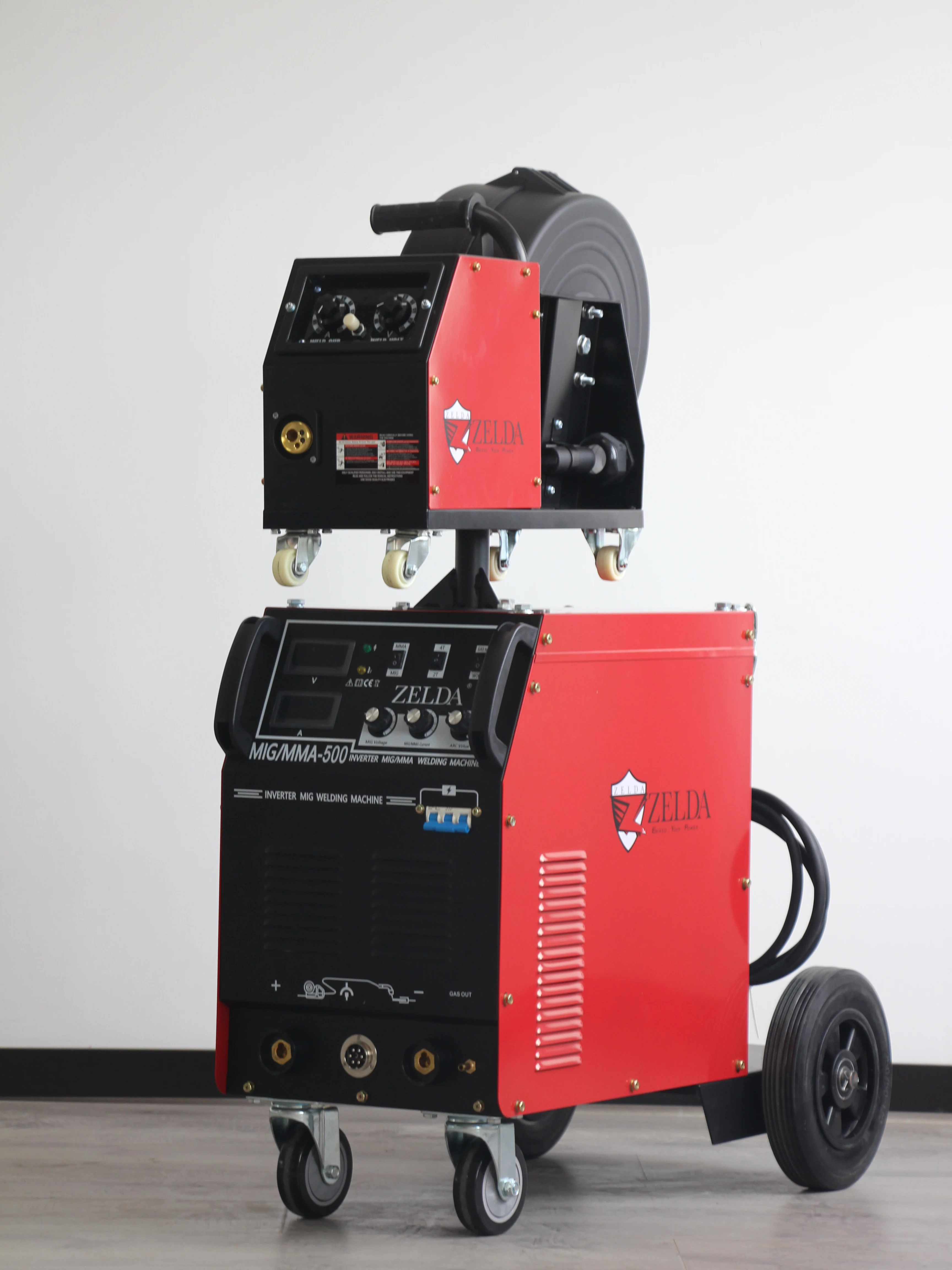 Heavy duty igbt inverter 500 amp saldatrice mig welder co2 mig welding machine