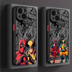 Phone Case for Samsung Galaxy A12 A31 A71 A70 A21s Note 10 Plus A21s Note 20 Ultra Marvel Deadpool And Wolverine Cool Cover