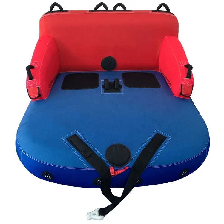 Wholesale 2 Rider Inflatable Towable Tube for Lake Water Sports