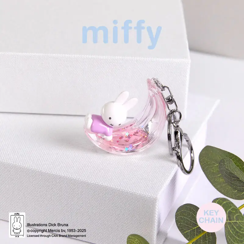 Portachiavi Miffy Blind Box, Ciondolo Acrilico Kawaii Carino e Creativo, Decorazione per Borse