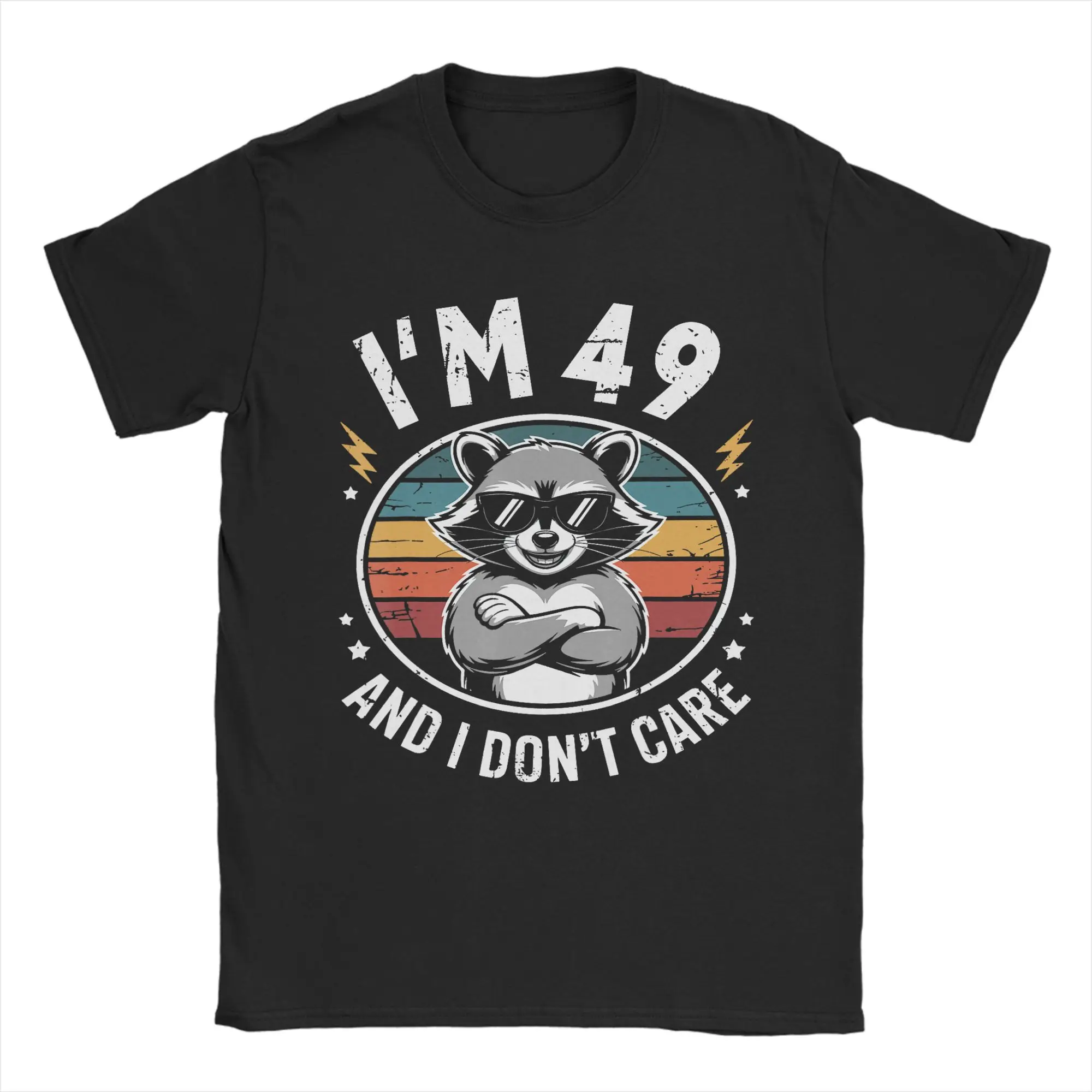 Oversized T-Shirt Beach 49 Birthday 49 Years Men Women Funny I-m 49 and I Don-t Tshirt for Men Wholesale Short Sleeve Tees