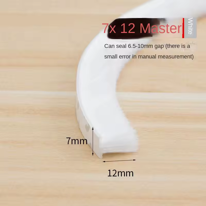Self-adhesive Bristles Wool Pile Weatherstrip Door Window Brush Seal 7/9 X 5mm 9mm 12mm 15mm 23mm Warm Winter Gray White Brown - Image 23