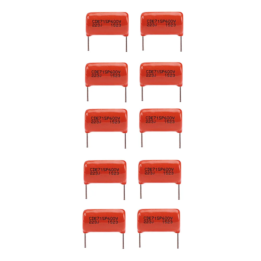 

715P Guitar Tone Capacitor Cut Foot Electrolytic Copper Bass Amplifier Replacement Durable Stable High Frequency Clear Sound