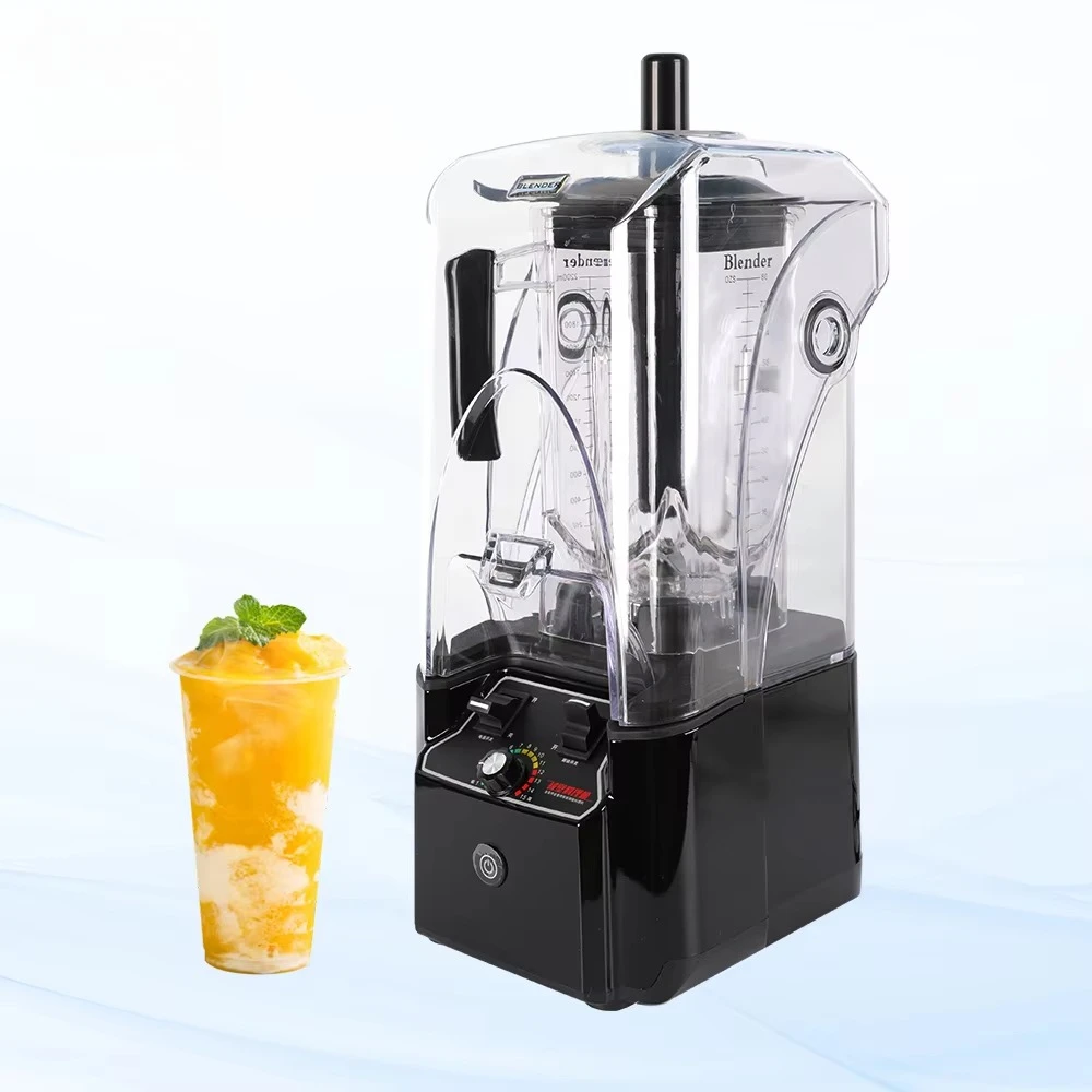 

Factory Sale Intelligence Smoothie Juice Blender Commercial Household Fruit Smoothie Machine With Soundproof Cover