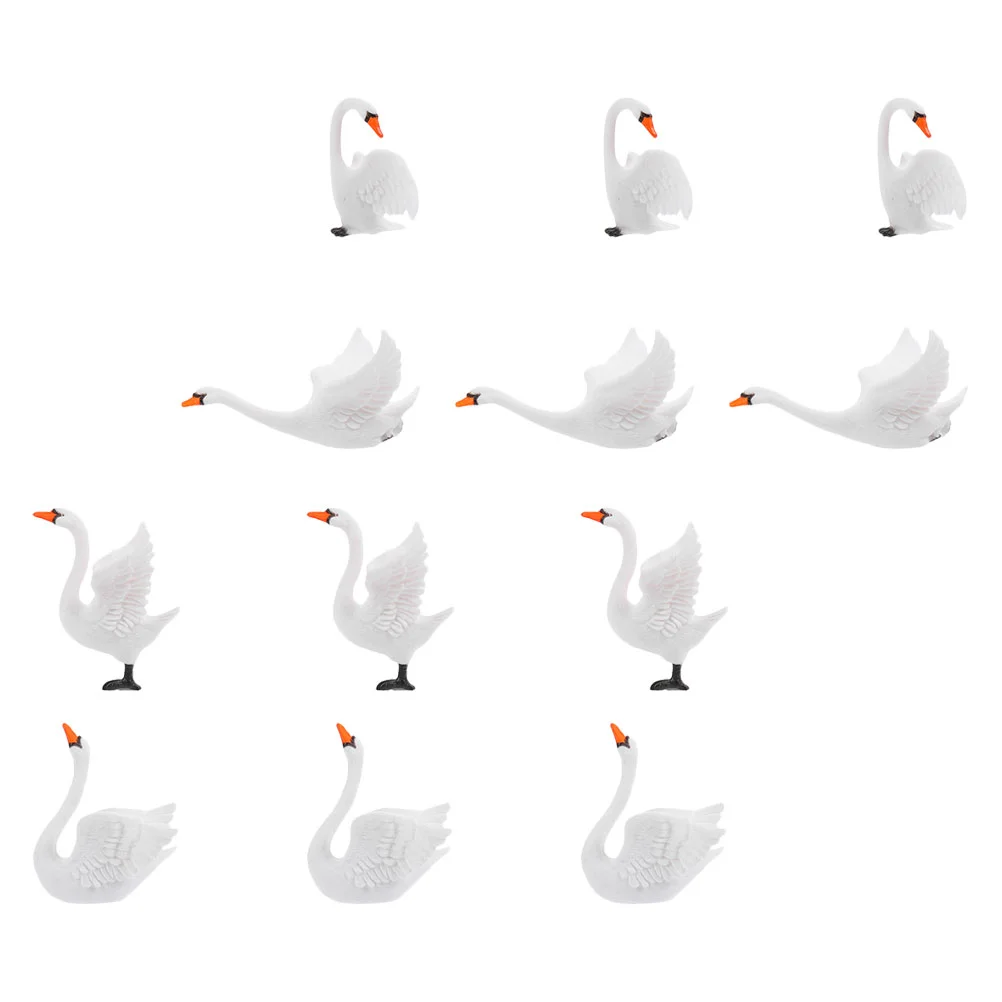 Mini Statues Micro Landscape Ornament Rabbit Decoration Garden Fairy Figurines Tulip Night Light