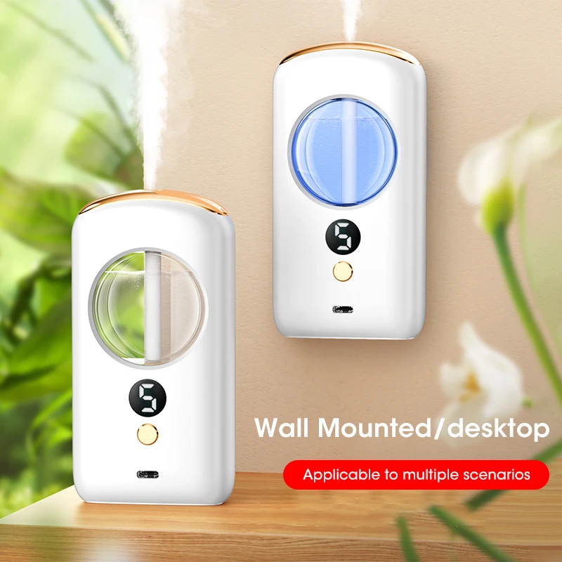 Mini Aromatherapy Machine Desktop Air Purifying Diffuser Air Freshening Deodorizing Perfume Diffuser Air Purifier Hilton Lavende image 2