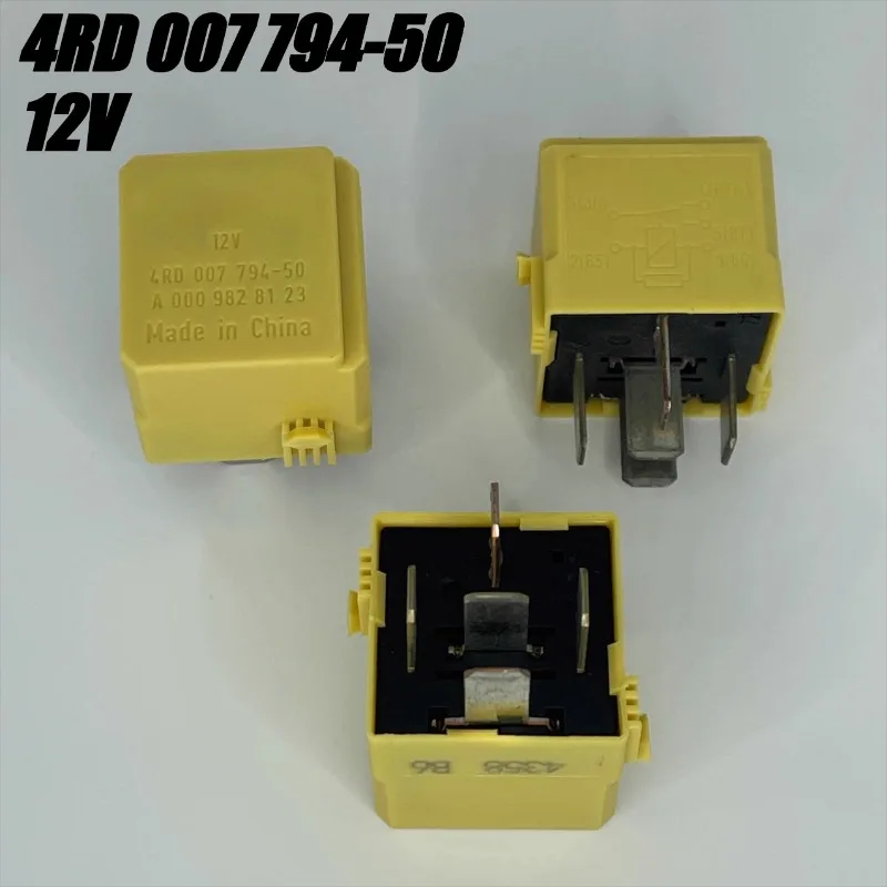 (العلامة التجارية الجديدة الأصلية) 1 قطعة/الوحدة 100% الأصلي حقيقية التتابع: 4RD 007 794-50 12 فولت 5 دبابيس A 000 982 81 23 مرحل السيارات #1