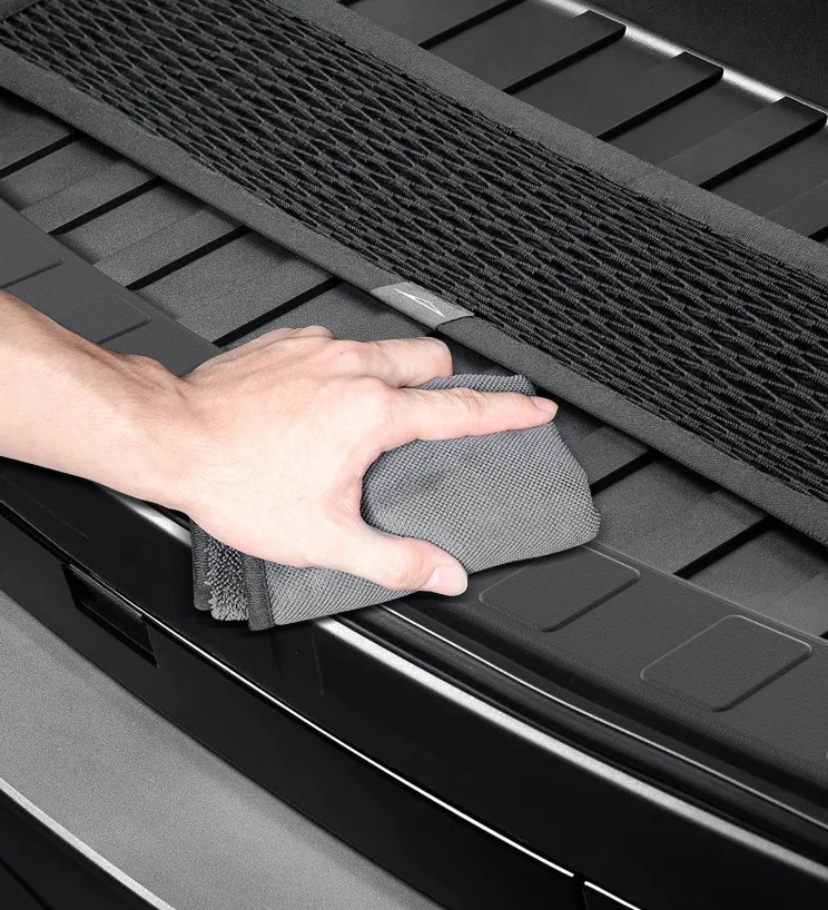 For Tesla Cybertruck 2024 Front Trunk Threshold Strip Bumper Trunk Protection Strip Pickup Trunk Inner Guard Strip Accessories