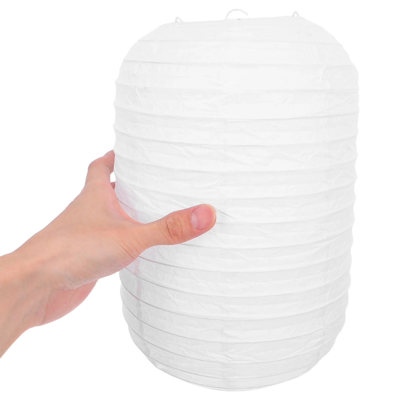 

2pcs Japanese Lanterns 19x29CM White Paper Decorative Lanterns for Restaurant Pub Party Festival Holiday Outdoor Indoor