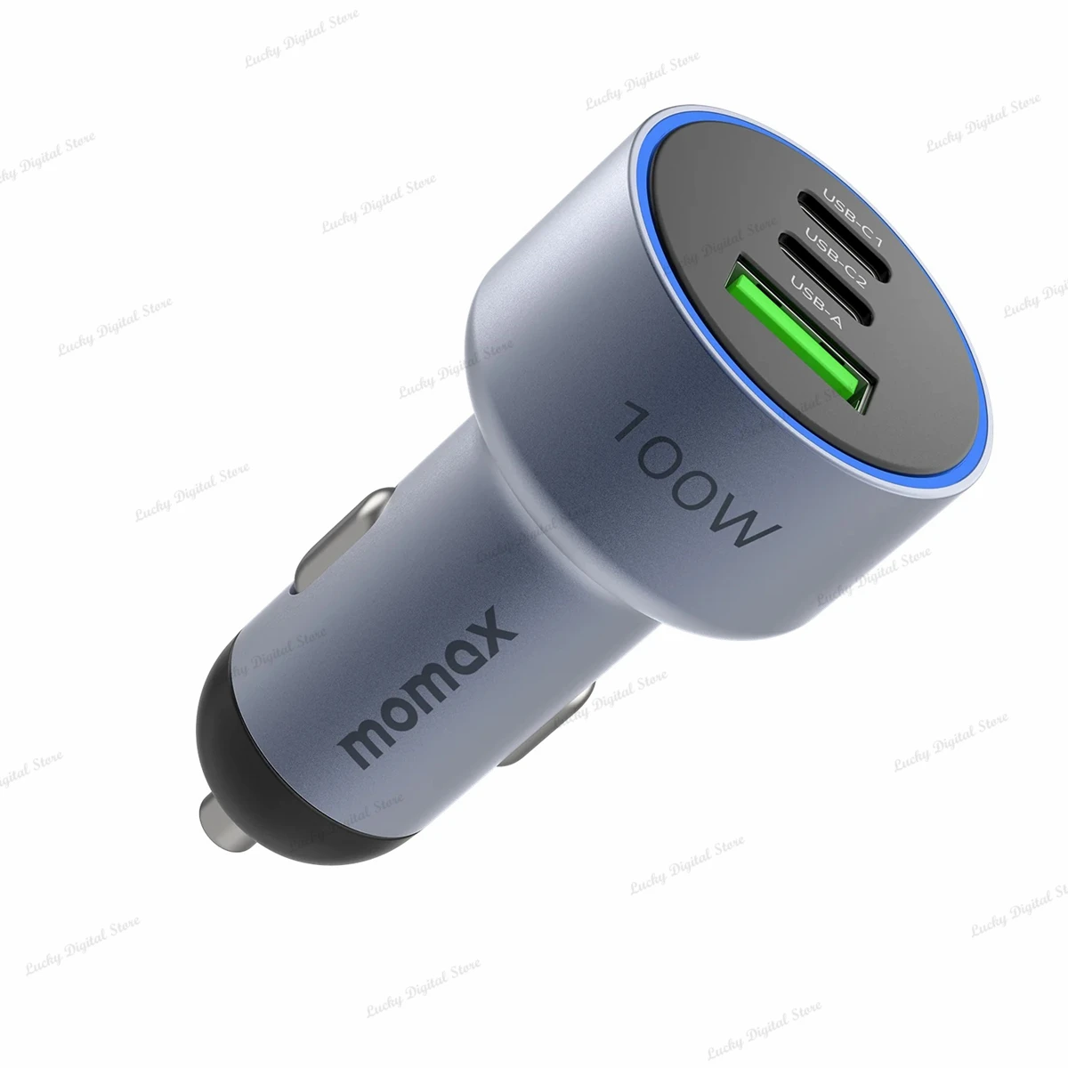 

Быстрое автомобильное зарядное устройство MOMAX MoVe 100 Вт, 3-портовое строительное устройство из алюминиевого сплава PD QC SCP, компактное и легкое для мобильных телефонов и ноутбуков