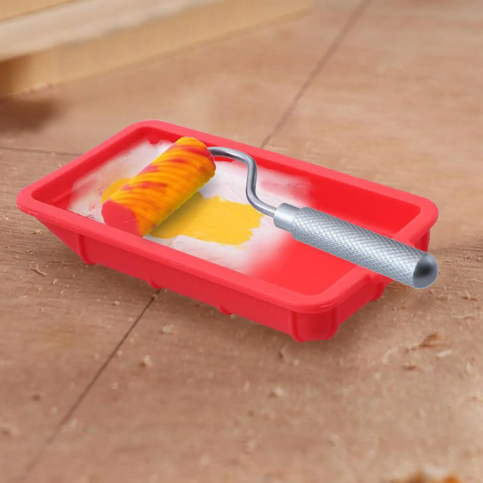 Woodworking Glue Applicator With Application Tray 4Pcs/set Reusable Brush And Spreader Woodworking Gluing Kits