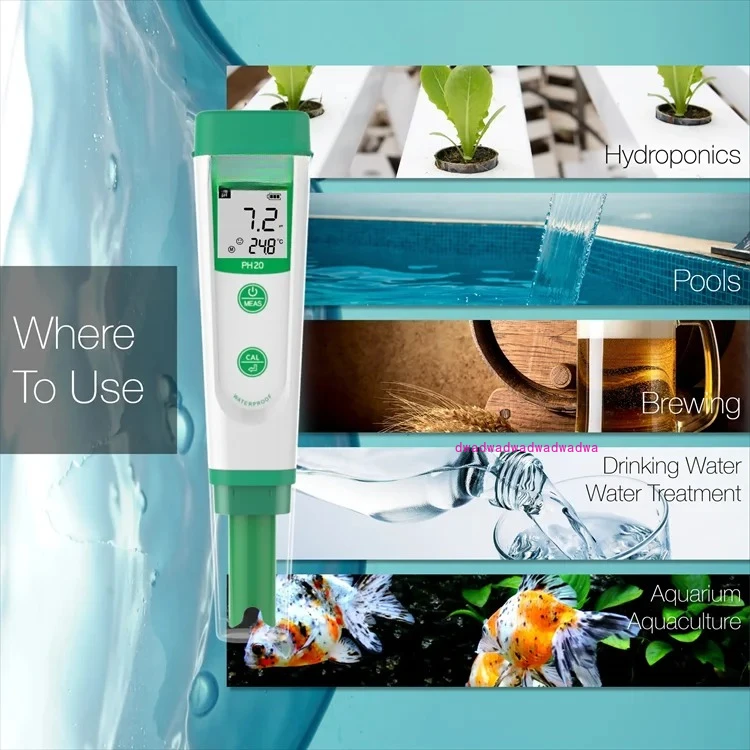 Testeur de pH de poche PH20, Instruments de pesage Apera, série de valeur, Kit de pH-mètre, analyseur de qualité de l'eau multi-paramètres