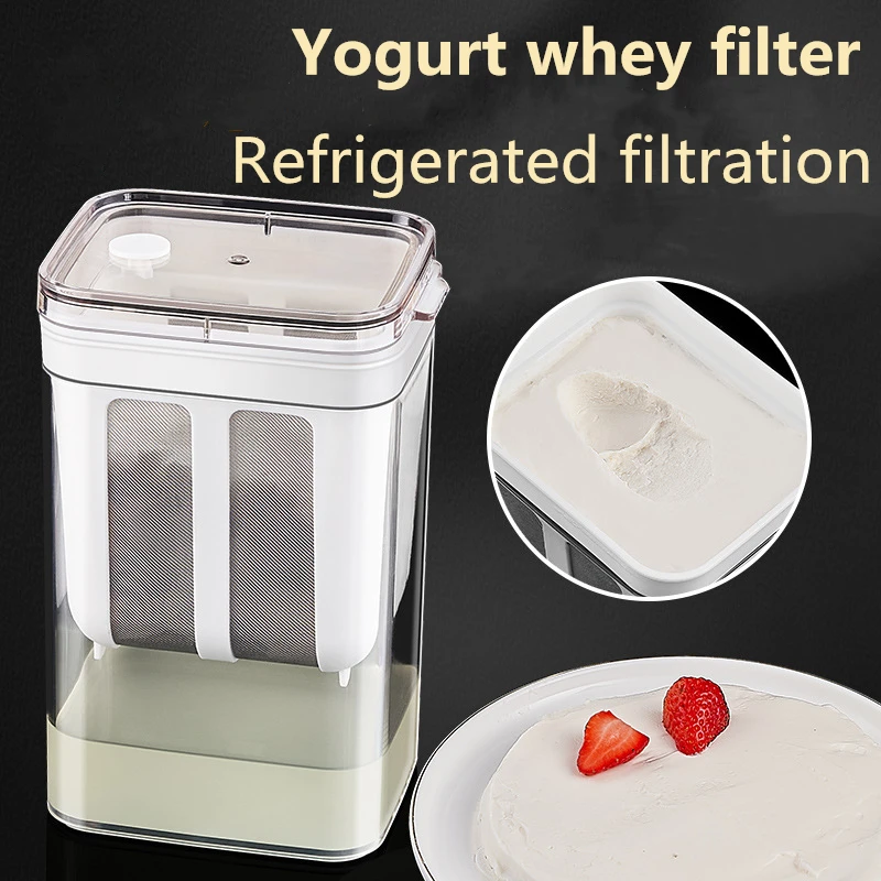 

Whey Separator Greek Yogurt Filter Homemade Machine Filter Screen Cold Extraction Whey Separation Tool Cheese Moisture Seperator