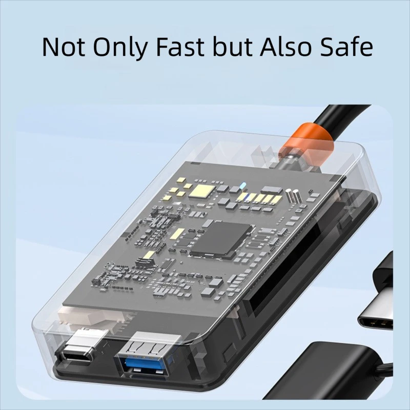 USB 3.0 Card Reader SD Micro SD TF CF MS U Disk Compact Flash Card Adapter for Laptop Multi Card Reader 8 in 1 Smart Card Reader