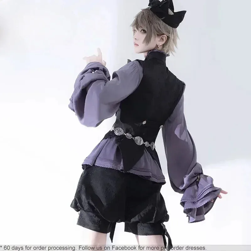 

Cy2025 Предзаказ Жилет Ouji Lolita/Короткие брюки/Блузка от Princess Chronicles ~ Rabbit Run 2.0 2025