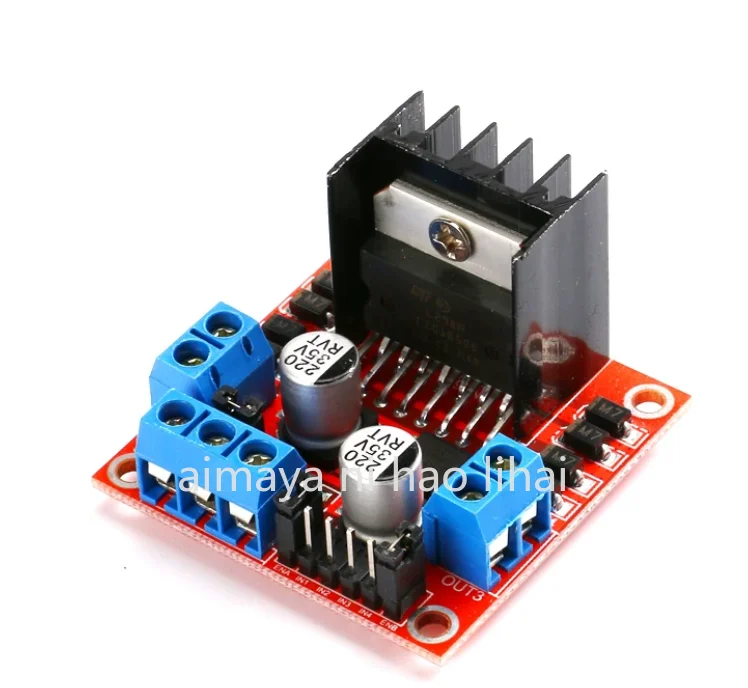 L298N Motor Driver Board Module, Stepper Motor, Smart Car, Robot