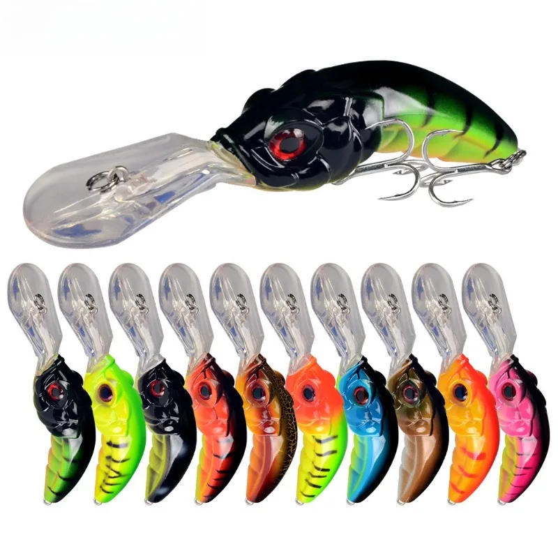 

3pcs Sinking 12.8g Minnow Tackle3DEyes Wobbler Fishing Lures MinnowBait Artificail Hard LurePike Crankbait PescaTrolling Tackle