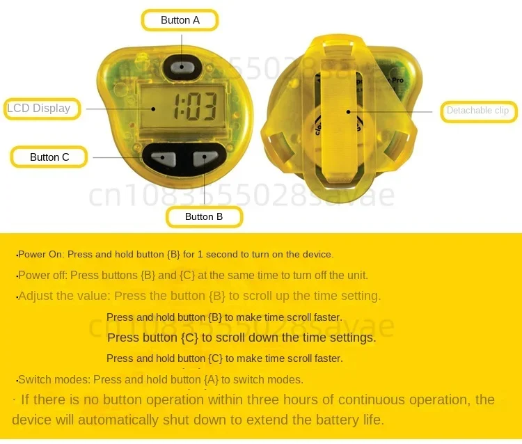 New metronome swimming rhythm professional waterproof freestyle waterproof running cycling frequency training equipment.