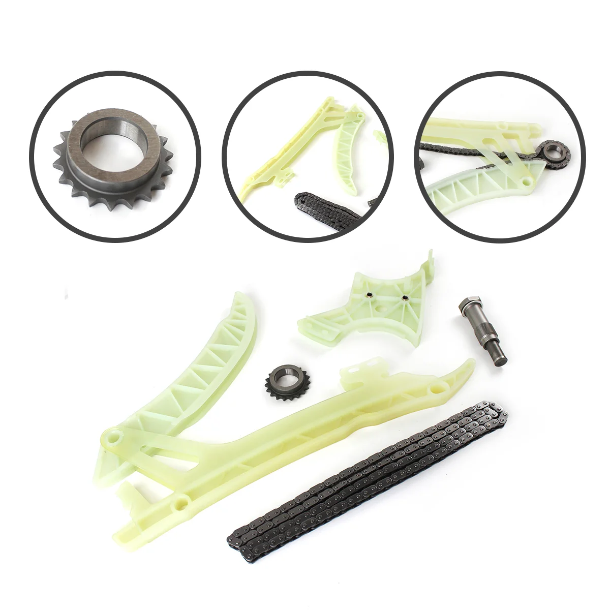 Timing Chain Kit for BMW 125i 220i 328i 428i 320 X1 Z4 F10 2.0L L4 Turbo N20B20A Engine Car Replacement Parts