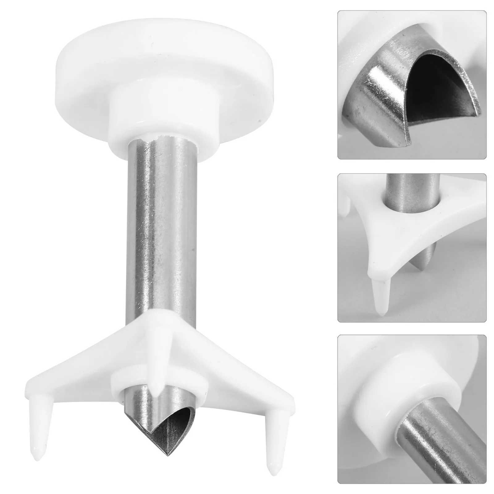 

2pcs Portable Opener Reusable Plastic Fruit Opening Tool Kitchen Gadgets Home Supplies Lightweight Easy To Use Puncher