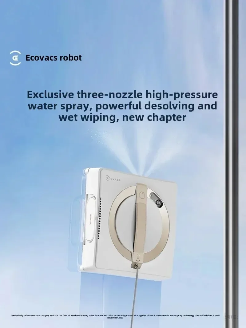 جديد ECOVACS نافذة روبوت لأغراض التنظيف W2S PRO نافذة الكنز متعددة الوظائف زجاج النافذة أداة سحرية WR856-01