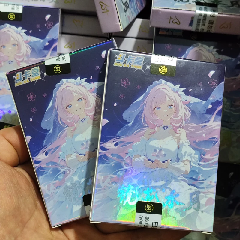 New Goddess Story: Mirror Flowers and Water Moon TCG Trading Card Game - Anime Collectible Mini Box Set