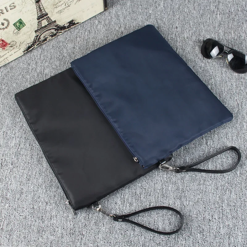 Fashion Men’s Envelope Clutch Purses Casual Oxford Male Clutches Versatile Handbag for Men