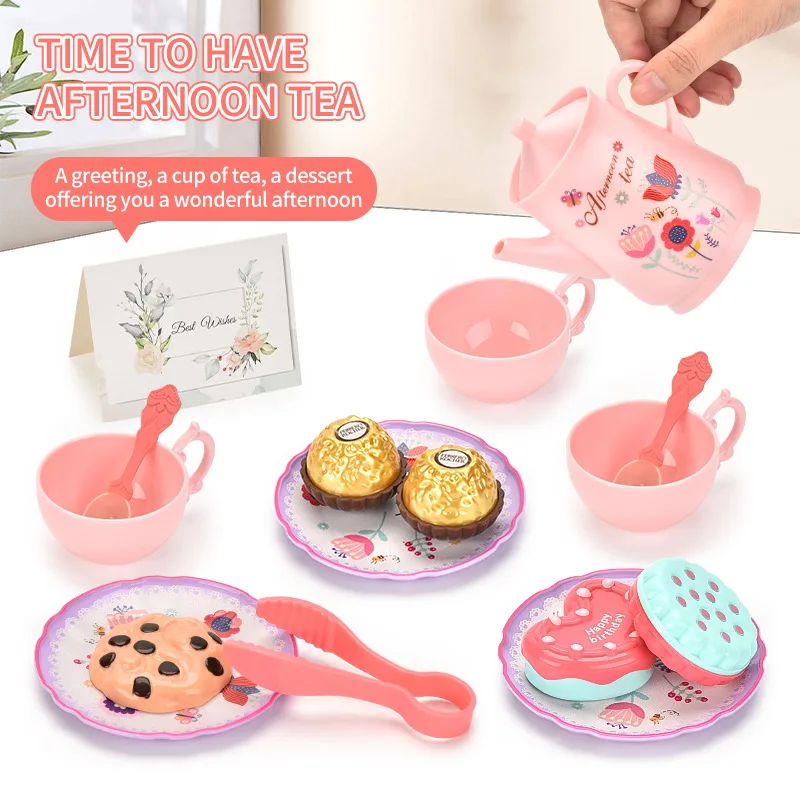 Imaginative Tea Time Fun: Engaging & Durable Toy Set - Spark Creativity and Social Skills with Safe Pretend Play!