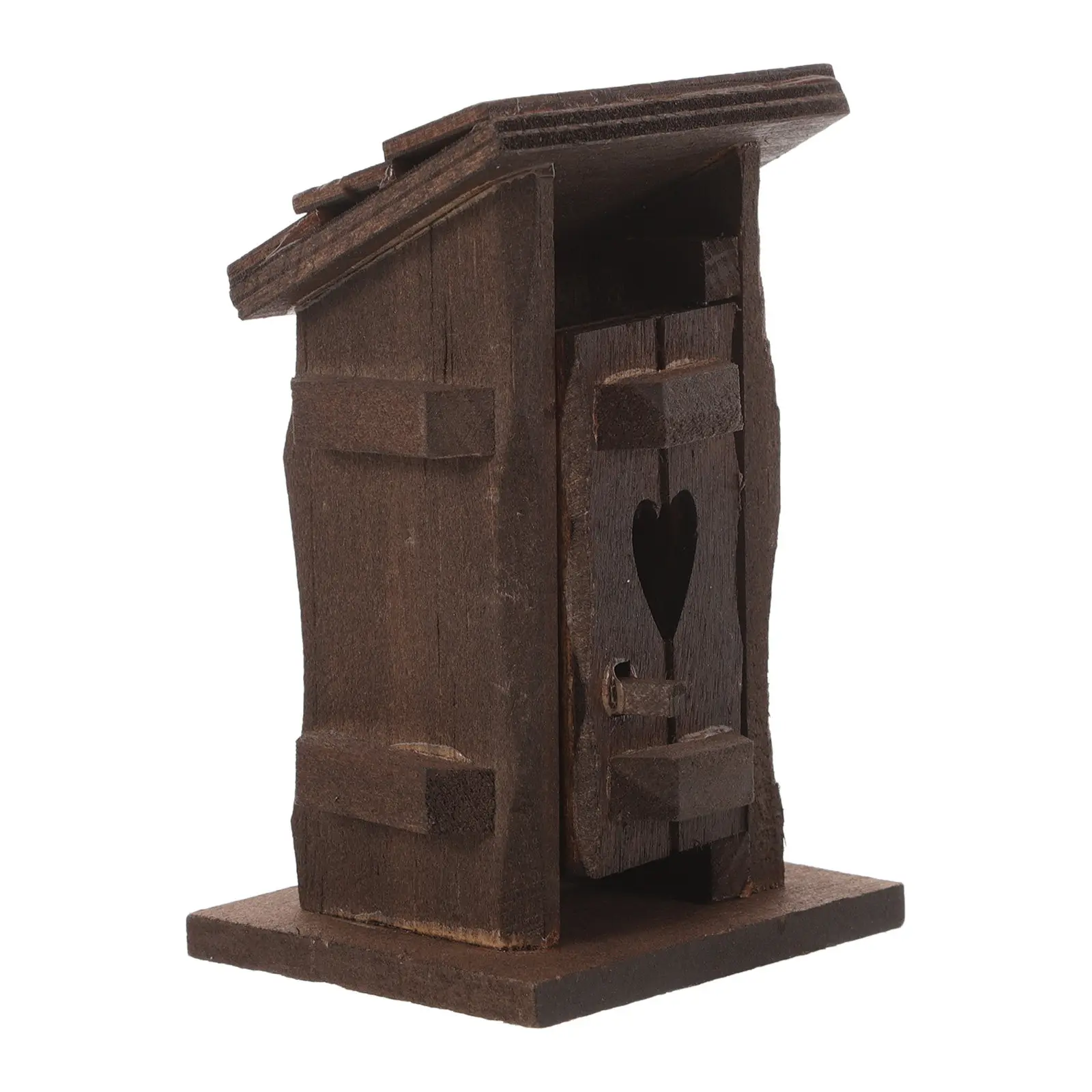 

1:12 Scale DIY Dollhouse Outdoor Garden Set Featuring Farm Wash and Bathroom Miniatures for Creative Home Craft Projects