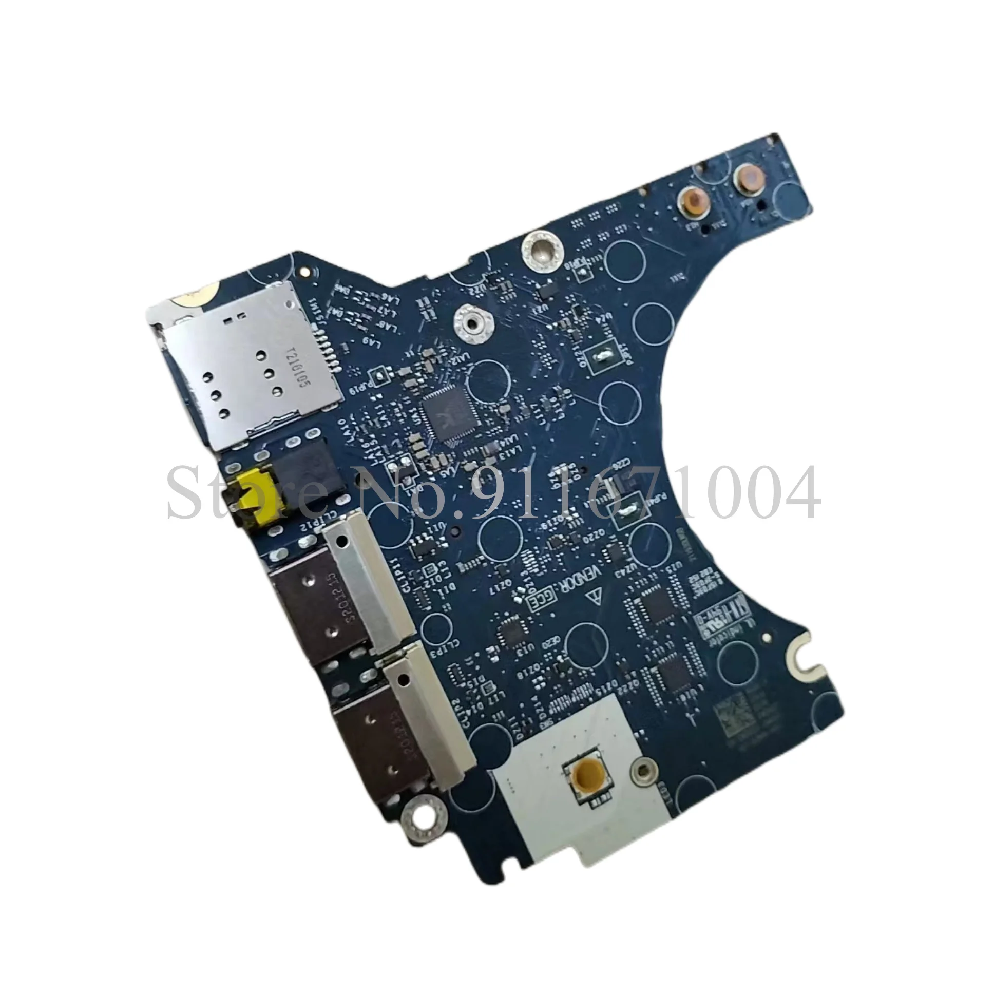 For Dell Latitude 7410 E7410 P119G laptop USB Audio Port SIM WWAN Board FDX40 LS-J263P WDKDT 0WDKDT