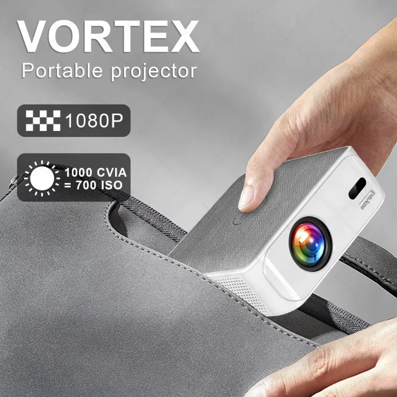 New mini portable projector home super high definition smart home theater mobile phone projection