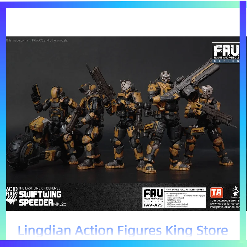 

In Stock 1/18 3.75inches Acid Rain Action Figure FAV-A72 FAV-A73 FAV-A74 FAV-A75 FAV-SP32 Mason Anime Collection Model Toy