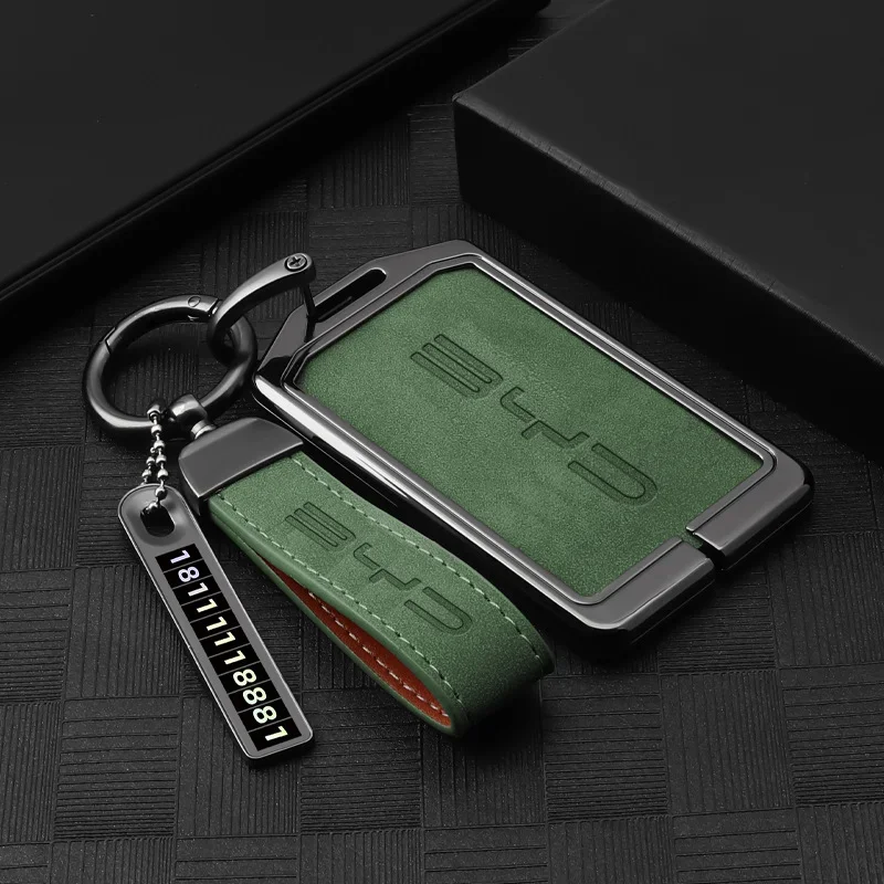 Car NFC Card Samrt Key Cover Case Holder Fob For BYD Atto3 Yuan Tang EV Han Qin Song Plus DMi Dolphin S7 S6 L3 M6 F3 F0 Keychain