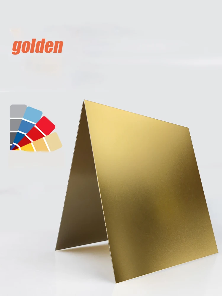 alate de aluminio anodizado dourado com espessura de 05 08 15 mm e adequado para pecas de gravacao a laser 01