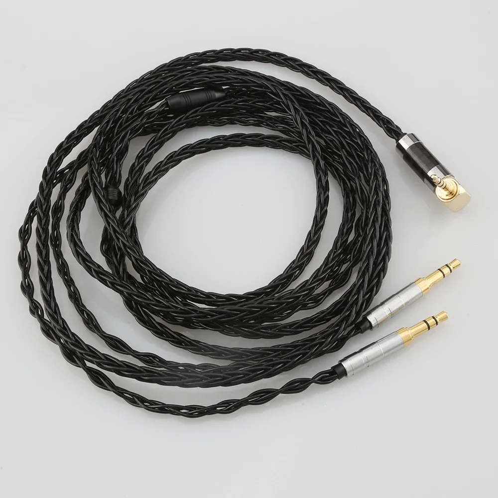 HiFi 8 Core Headphone Earphone Cable For Denon AH-D600 D7100 Hifiman Sundara Ananda HE1000se HE6se he400i he400se Arya