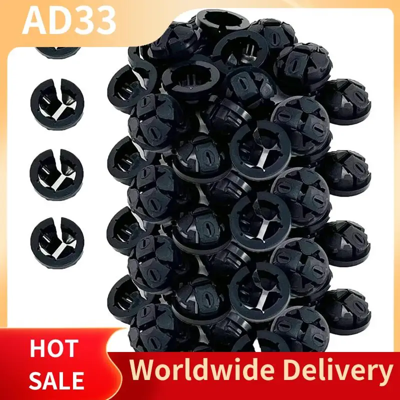 

Top Deals 3/8-1/2In Push-Button Bulk Connectors Electrical Conduit Fitting Fits 1/2In Knockout Hole,120PCS