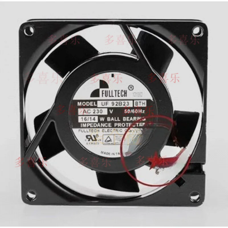 WW  for FULLTECH UF92B23BTH AC230V 16/14W 92*92*25MM Cooling Fan