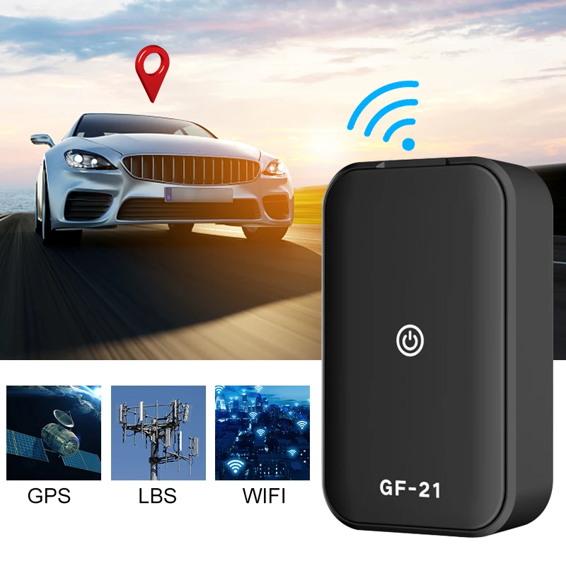 Car Tracker Gf21 Real Time Tracking Anti-lost Device Voice Control Recording Sos Call Smart Gps Car Tracker Universal