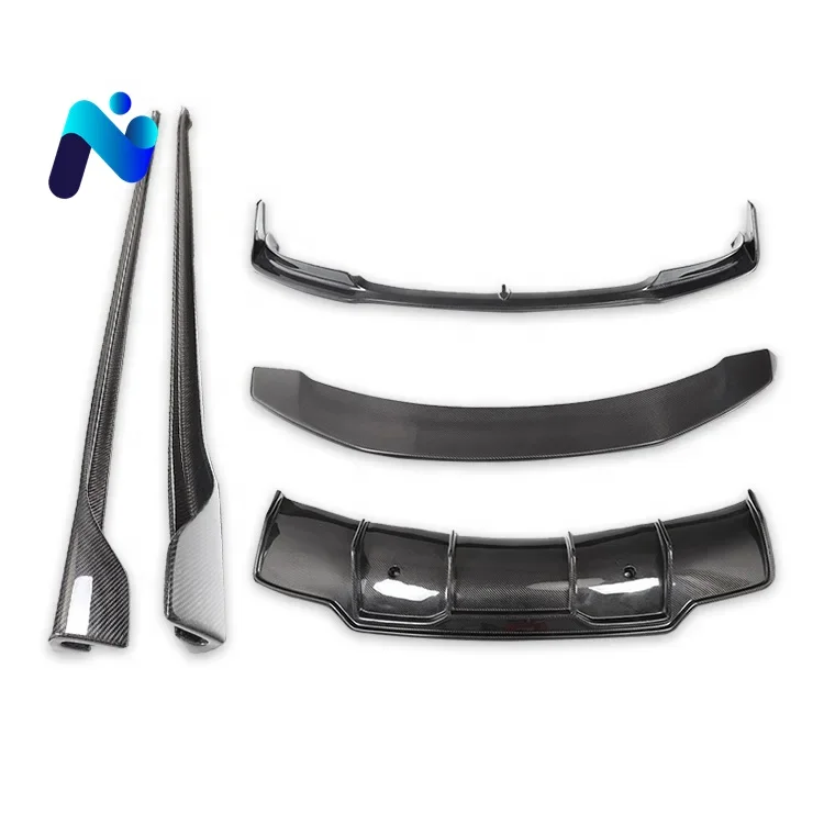 

Carbon Fiber Bodykit Modification Accessory Front lip Side Skirts Diffuser Spoiler Rear lip tailwing