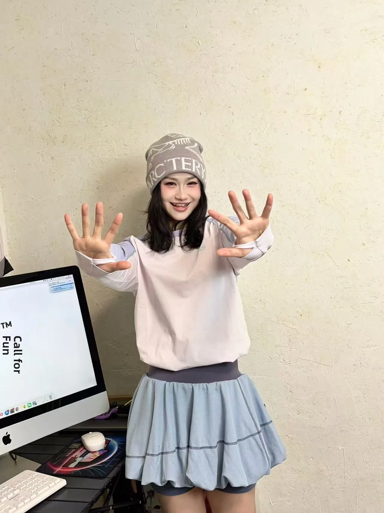 

Женская плиссированная юбка для тенниса и активного отдыха, повседневный стиль, А-силуэт, из полиэстера, лето 2026