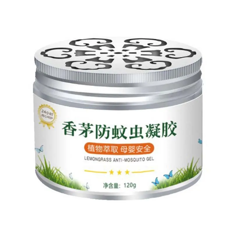 120g Citronella Mosquito Repellent Gel Natural Repellent Liquid Household Mosquito Repellent Cream For Children Pregnant Women