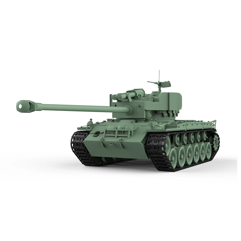 

US T26E4 M26 Super Pershing Heavy Tank SS518 1/48 1/76 1/87 1/120 1/220 Military Model Kit Miniature Static