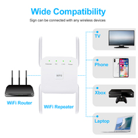 5Ghz Wireless WiFi Repeater 1200Mbps Router Booster 2.4G Wifi Long Range Extender 5G Wi-Fi Signal Amplifier Repeater Wifi