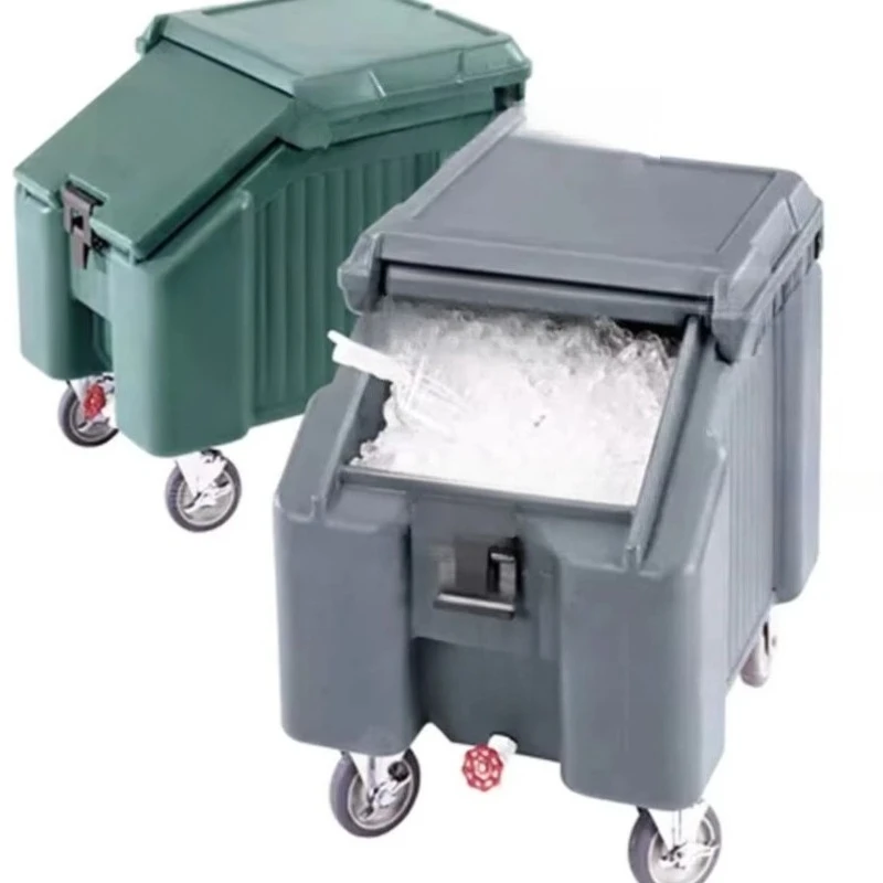ل CAMBRO ICS100L شاحنة تخزين الثلج المتنقلة ثلاجة كهربائية مع غطاء سحب عزل السيارة NSF الكنز المعتمد