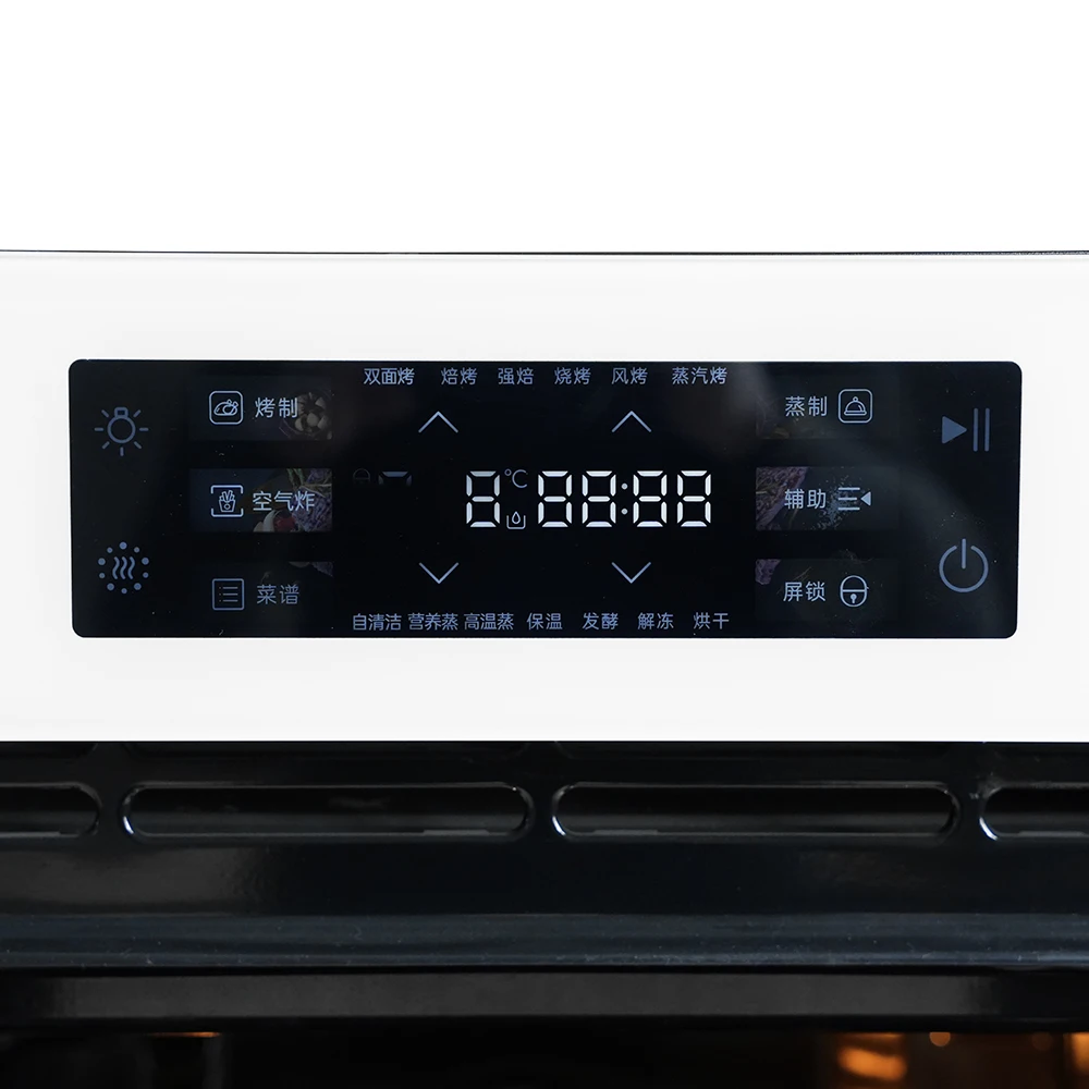 Horno doble eléctrico doméstico Gexiang 2024, horno de pared de cocina incorporado para exteriores, fabricado en China