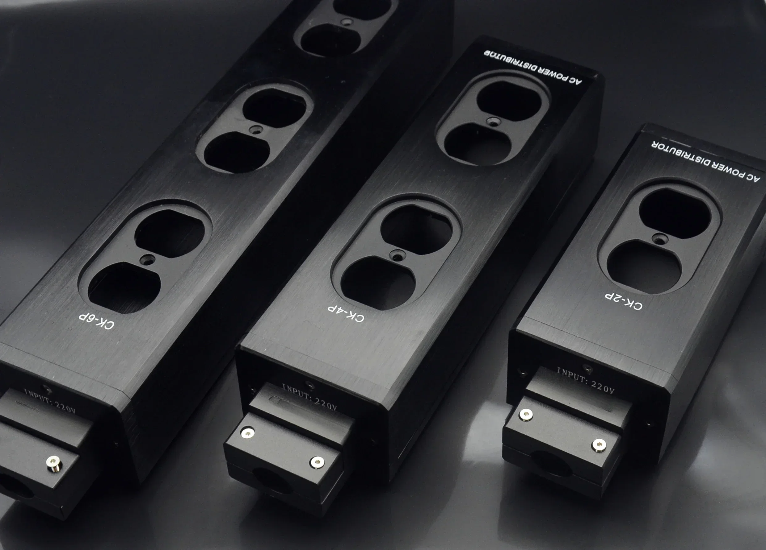 Extra thick American standard aluminum alloy socket 10MM thick brushed 2-6 position aluminum lock head "direct wire entry"