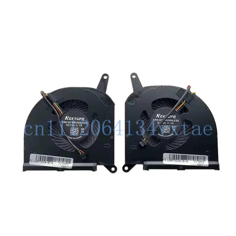 CPU + GPU Cooling Fan for Gigabyte Aorus 15G 15P RX7P RX7G 2021 RTX30 17G XB XC 15 OLED XD RP75SA 17 XA Series 0.7CM  DC12V  0.2