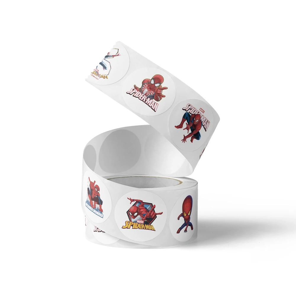 500 قطعة من ملصقات الفيلم لفة ملصقات الرسوم المتحركة DIY لوح التزلج والكمبيوتر المحمول والدراجات النارية كتاب ملصق كرتوني رائع هدية لعبة للأطفال