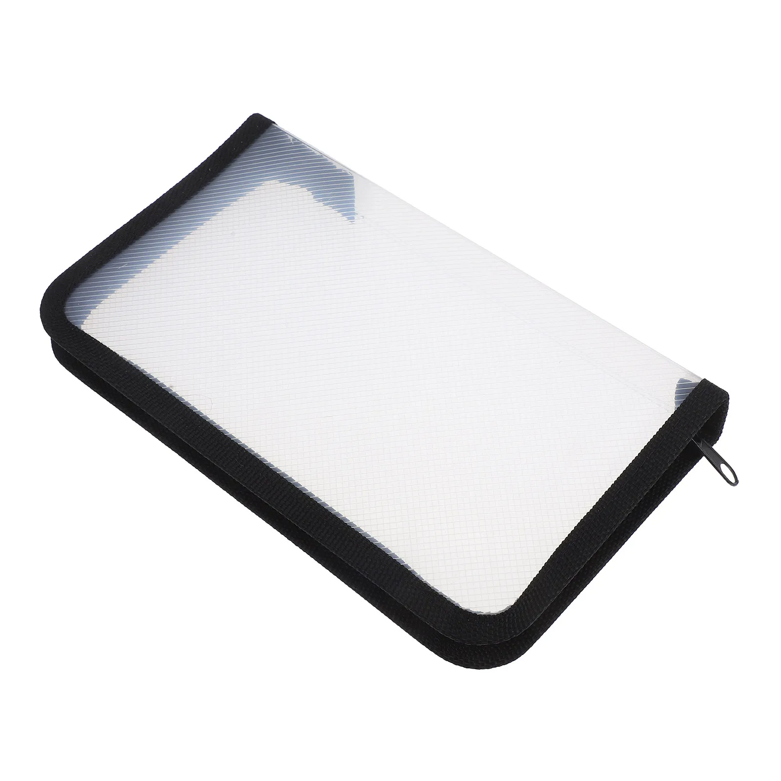 

Clear Zipper Pencil Case Transparent Storage Bag Plastic Pencil Pouch Stationery Organizer for School Office Pen Holder